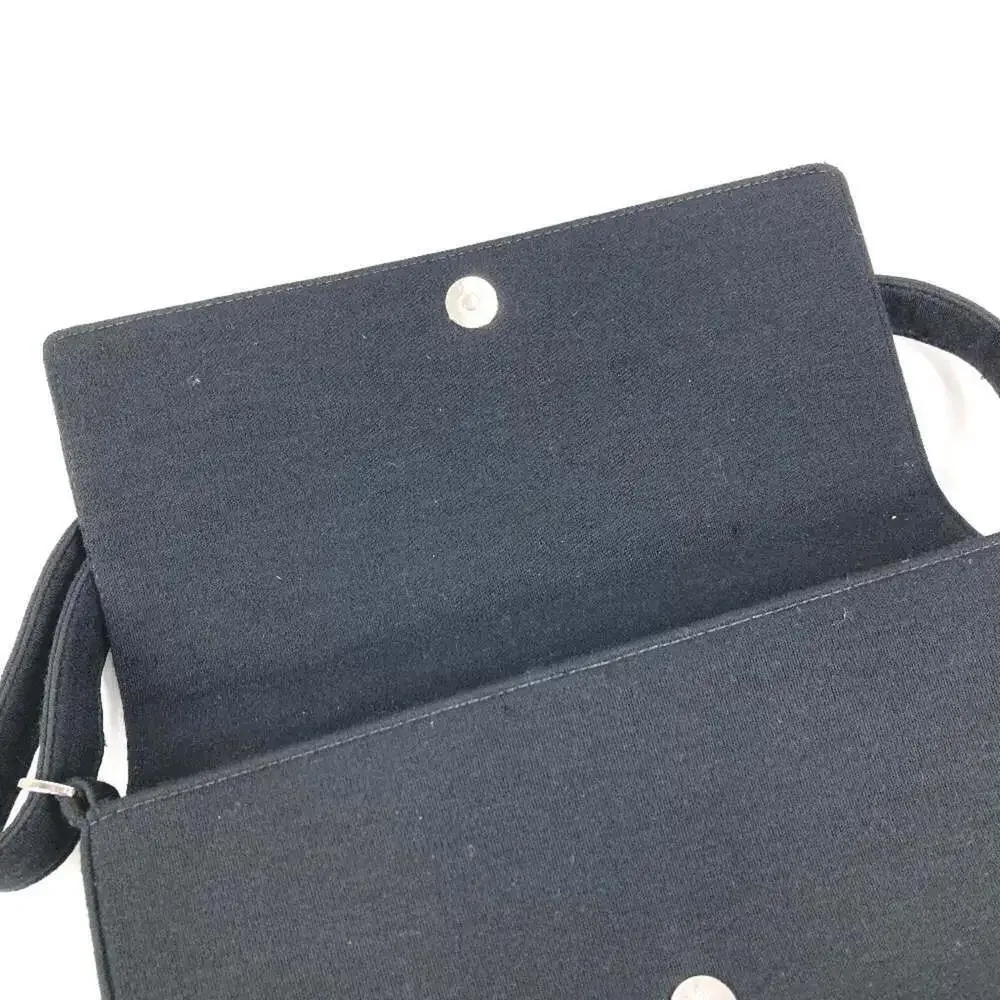 CHANEL Black Logo Shoulder Bag